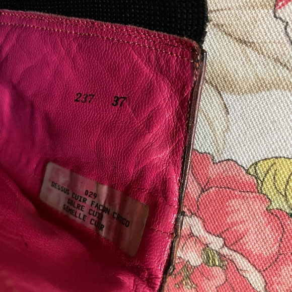 FREE LANCE PARIS BURGUNDY CROC EMBOSSED LEATHER SIDE ELASTIC TALL BOOTS - Picture 13 of 16